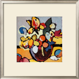 Red Bloom Print by Anna Jaap