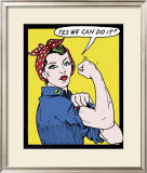 Yes We Can Do It! Prints by Tee Buzz