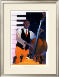Subtle Midnight Blues Print by Derrick Webb