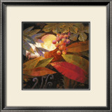 Tropical Leaves and Moon II Poster by June K. An