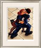 Powersuits and Pinstripes Limited Edition Framed Print by Graham Mckean