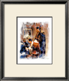 Duet, Los Angeles, California Framed Giclee Print by Nicolas Hugo