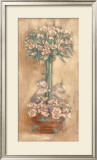 Pink Ophelia Topiary Prints by Linda Hanly