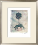 Pink Topiary Posters by Julie Nightingale