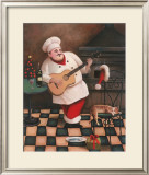Christmas Chef I Prints by T. C. Chiu