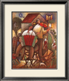 Village Dance Print by Jiri Borsky