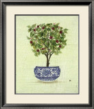Red Berry Topiary Posters by Iksel 