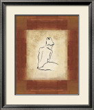 Pondering a Thought Art by Julie Johnson