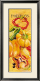 Le Jardin des Poivrons Prints by Elizabeth Espin
