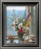 Still Life with Flowers and Chestnuts Prints by Malcolm Milne