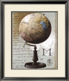 Globe Prints by Gouny & Marange 