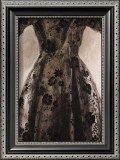 Black Dress Drawing Posters by Richard Nott