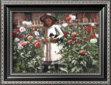 In the Garden with the Cat Posters by Pope & Cook 