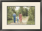Down the Road Art by E. B. Lewis