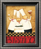 Three Chefs Wine Bistro I Prints by Dan Dipaolo