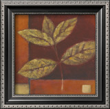Crimson Leaf Study II Posters by Ursula Salemink-Roos