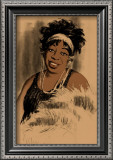 Ma Rainey Framed Giclee Print by Clifford Faust