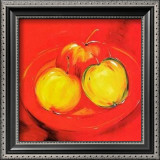 Apple Platter Art by Alfred Gockel