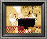 Vegetable Soup Posters by Dan Dipaolo