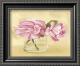 Pink Roses in Vase Prints by Cuca Garcia