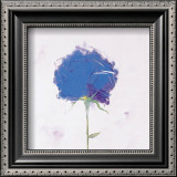 Flores Azules I (detail) Poster by Llompart 