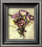 Lisianthus Print by Rosanne Olson