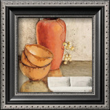 Ochre and Yellow I Poster by Ina van Toor