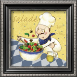 Salad Chef Prints by Jane Maday