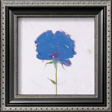 Flores Azules III (detail) Prints by Llompart 