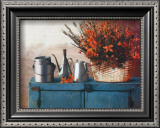 Flowers on Gramma's Sideboard II Prints by M. De Flaviis