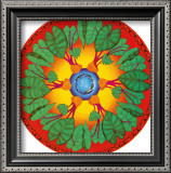 Ohana Sunrise Framed Giclee Print by Jozef Smit