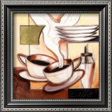 Caffe Print by Alfred Gockel