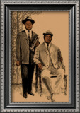 Louis and Joe Framed Giclee Print by Clifford Faust