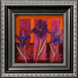 Three Irises Posters by Loetitia Pillault
