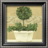 Green Plant in White Pot Posters by Cuca Garcia
