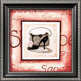 Fashion Shoes III Poster by Alfred Gockel