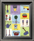 Garden Herb II Art by Lorraine Cook
