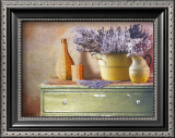Flowers on Gramma's Sideboard IV Art by M. De Flaviis