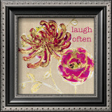 Laugh Often Prints by Bella Dos Santos