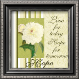 Spring Peony: Hope Prints by Marilu Windvand
