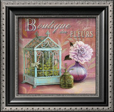 Peony Boutique Print by Angela Staehling