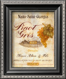 Pinot Gris Poster by Pamela Gladding