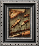 Fishing Lures I Print by Richard Henson