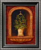 Olive Topiary Niches I Posters by Pamela Gladding