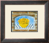 Rustic Bouquets I Prints by C. Potter