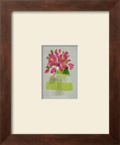 Crystal Fuscia Posters by Lucie Chis