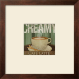 Creamy Cafe Latte Prints by Jennifer Pugh
