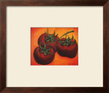 Three Tomatoes Print by Will Rafuse