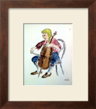 Cello Posters by Rivka 