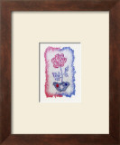 Denim Floral IV Posters by Evelyn 